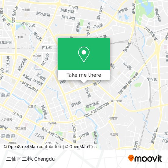 二仙南二巷 map