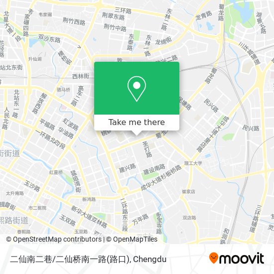 二仙南二巷/二仙桥南一路(路口) map
