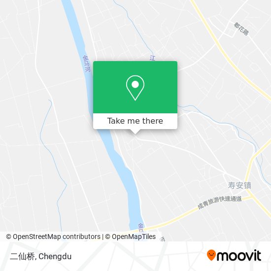 二仙桥 map