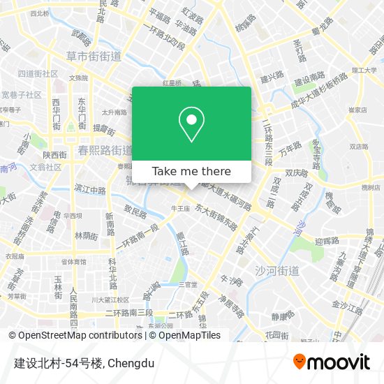 建设北村-54号楼 map