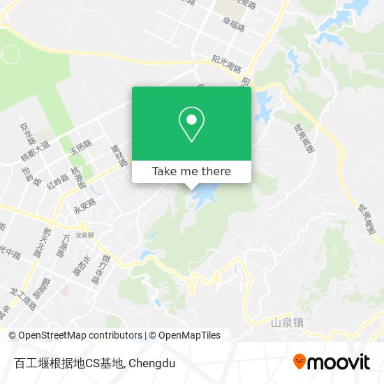 百工堰根据地CS基地 map