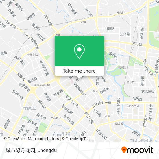 城市绿舟花园 map