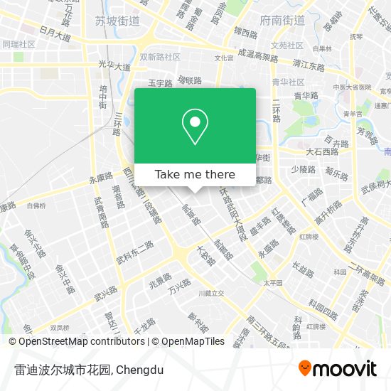 雷迪波尔城市花园 map