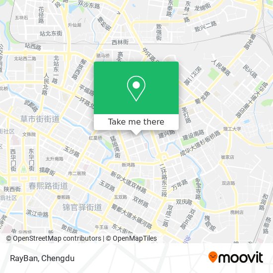 RayBan map