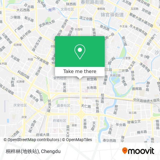 桐梓林(地铁站) map