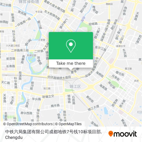 中铁六局集团有限公司成都地铁7号线10标项目部 map