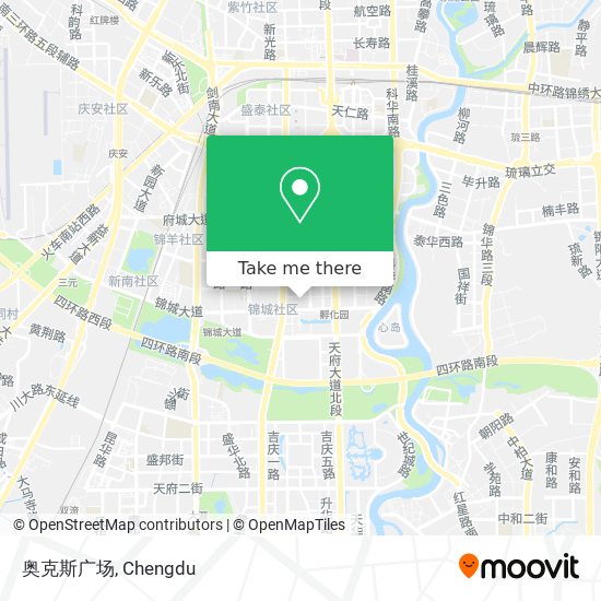 奥克斯广场 map