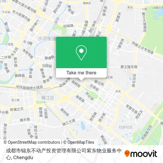 成都市锦东不动产投资管理有限公司紫东物业服务中心 map