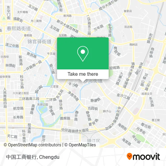 中国工商银行 map