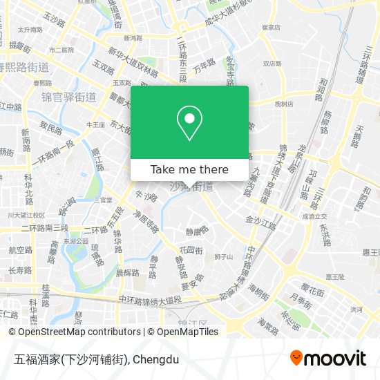 五福酒家(下沙河铺街) map