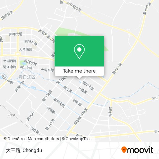 大三路 map