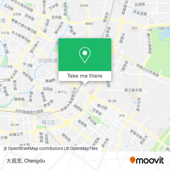 大观里 map