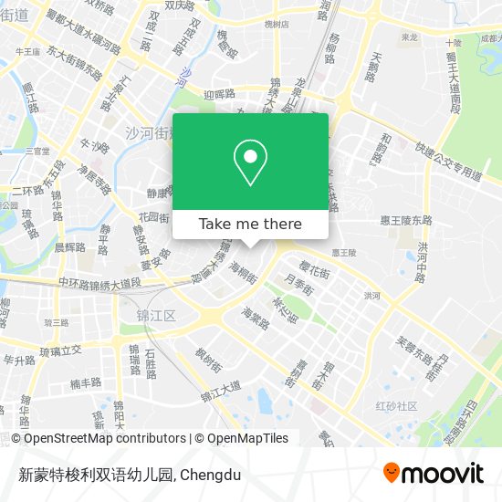 新蒙特梭利双语幼儿园 map