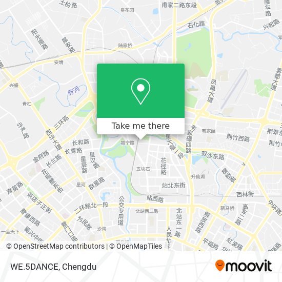 WE.5DANCE map