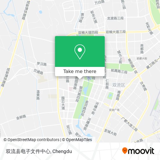 双流县电子文件中心 map