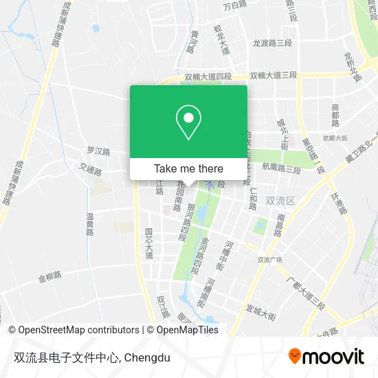 双流县电子文件中心 map