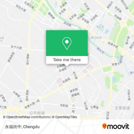 永福街中 map
