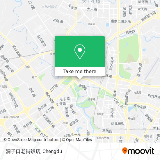 洞子口老街饭店 map