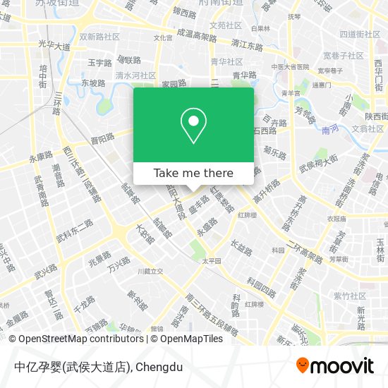中亿孕婴(武侯大道店) map
