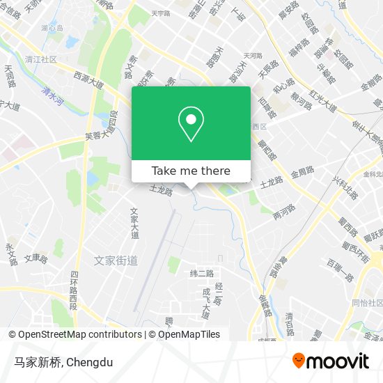 马家新桥 map