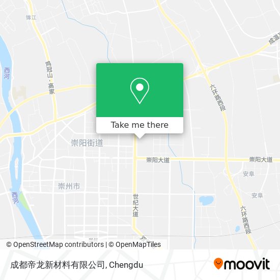 成都帝龙新材料有限公司 map
