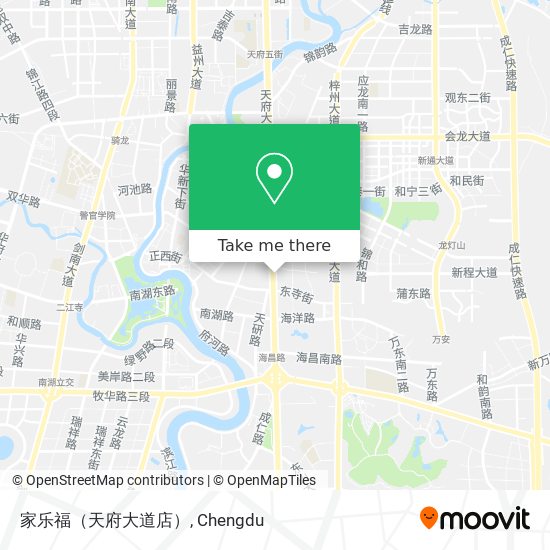 家乐福（天府大道店） map