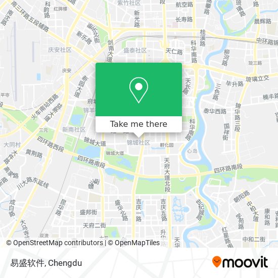 易盛软件 map