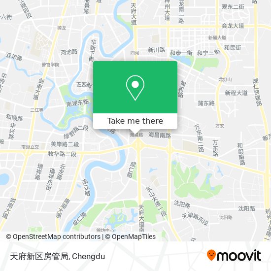 天府新区房管局 map