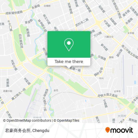 君豪商务会所 map