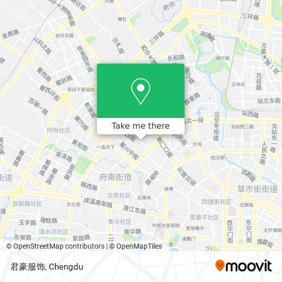 君豪服饰 map