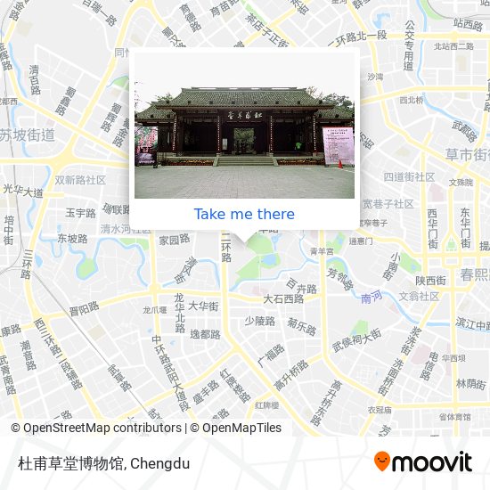 杜甫草堂博物馆 map
