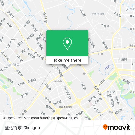 盛达街东 map