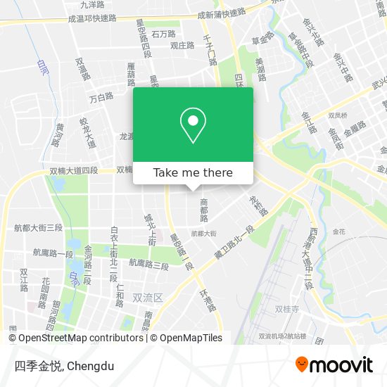 四季金悦 map