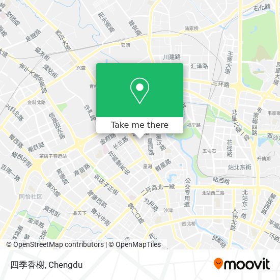 四季香榭 map