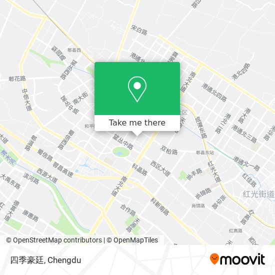 四季豪廷 map