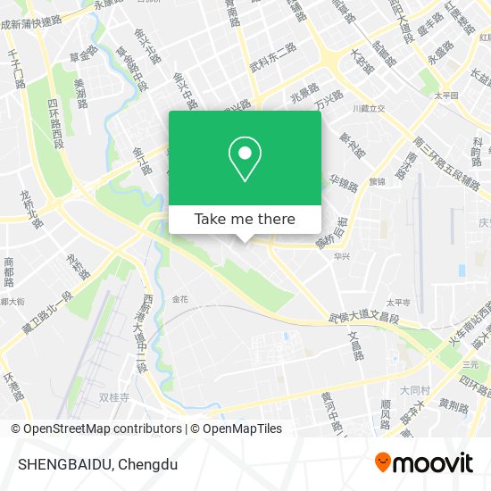 SHENGBAIDU map