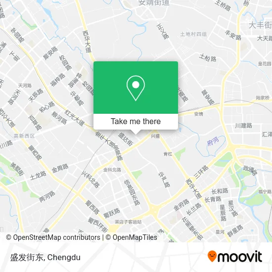 盛发街东 map