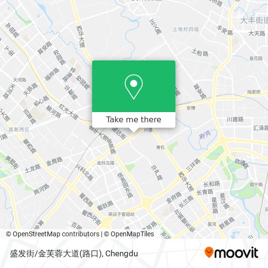 盛发街/金芙蓉大道(路口) map