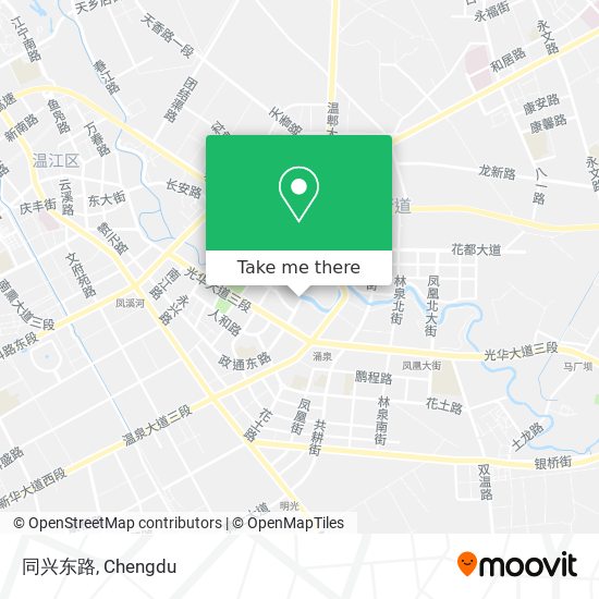 同兴东路 map