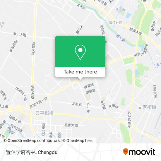置信学府杏林 map