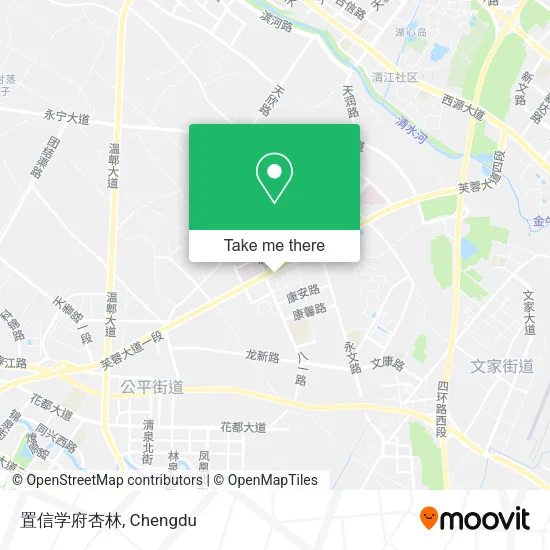 置信学府杏林 map