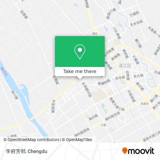 学府芳邻 map