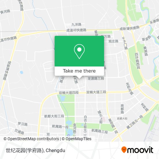 世纪花园(学府路) map