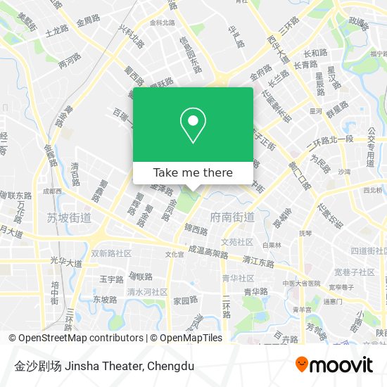 金沙剧场 Jinsha Theater map