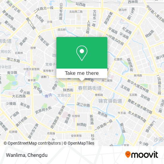 Wanlima map