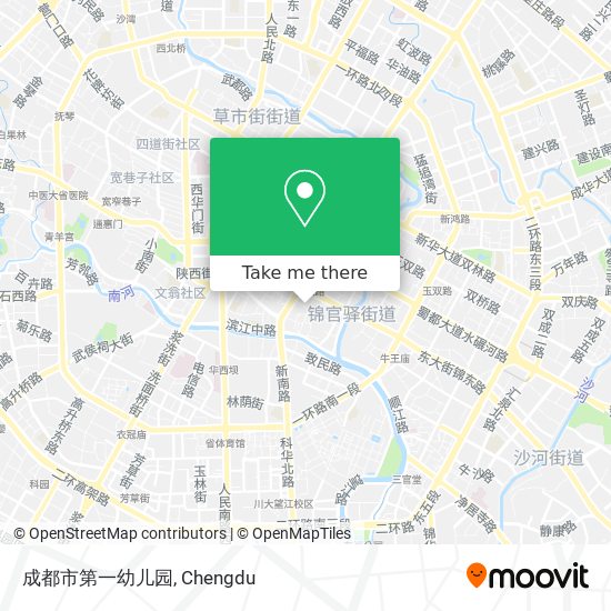 成都市第一幼儿园 map
