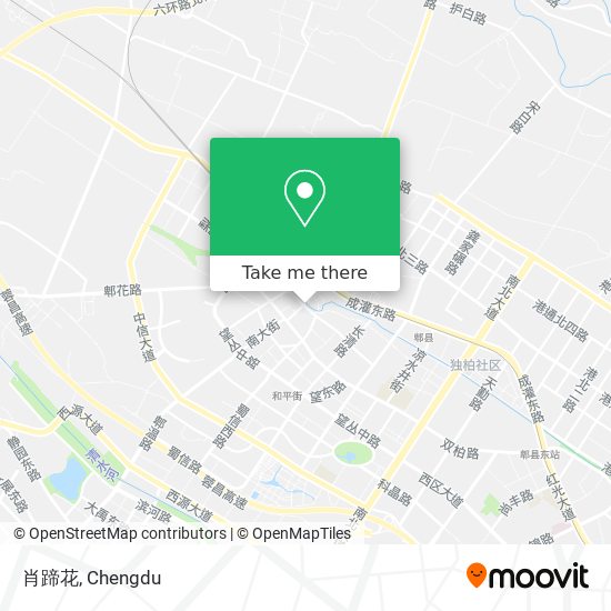肖蹄花 map