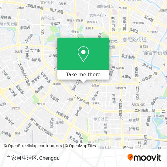 肖家河生活区 map