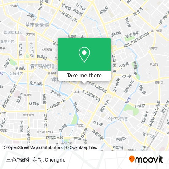 三色锦婚礼定制 map