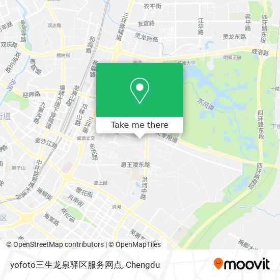 yofoto三生龙泉驿区服务网点 map